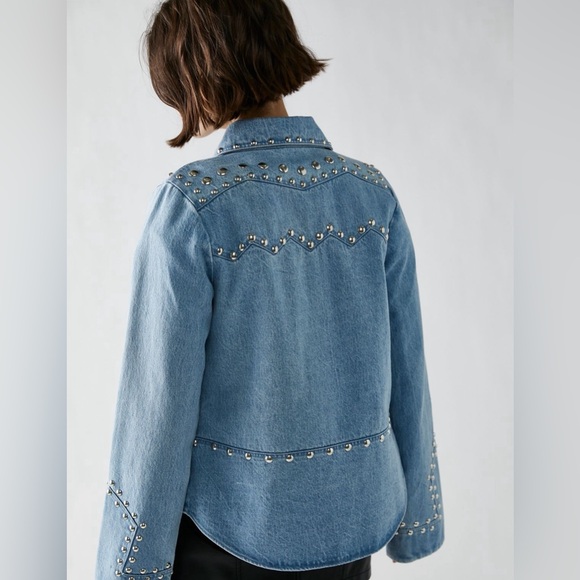 Understated Leather Bluegrass Shirt - Picture 3 of 10